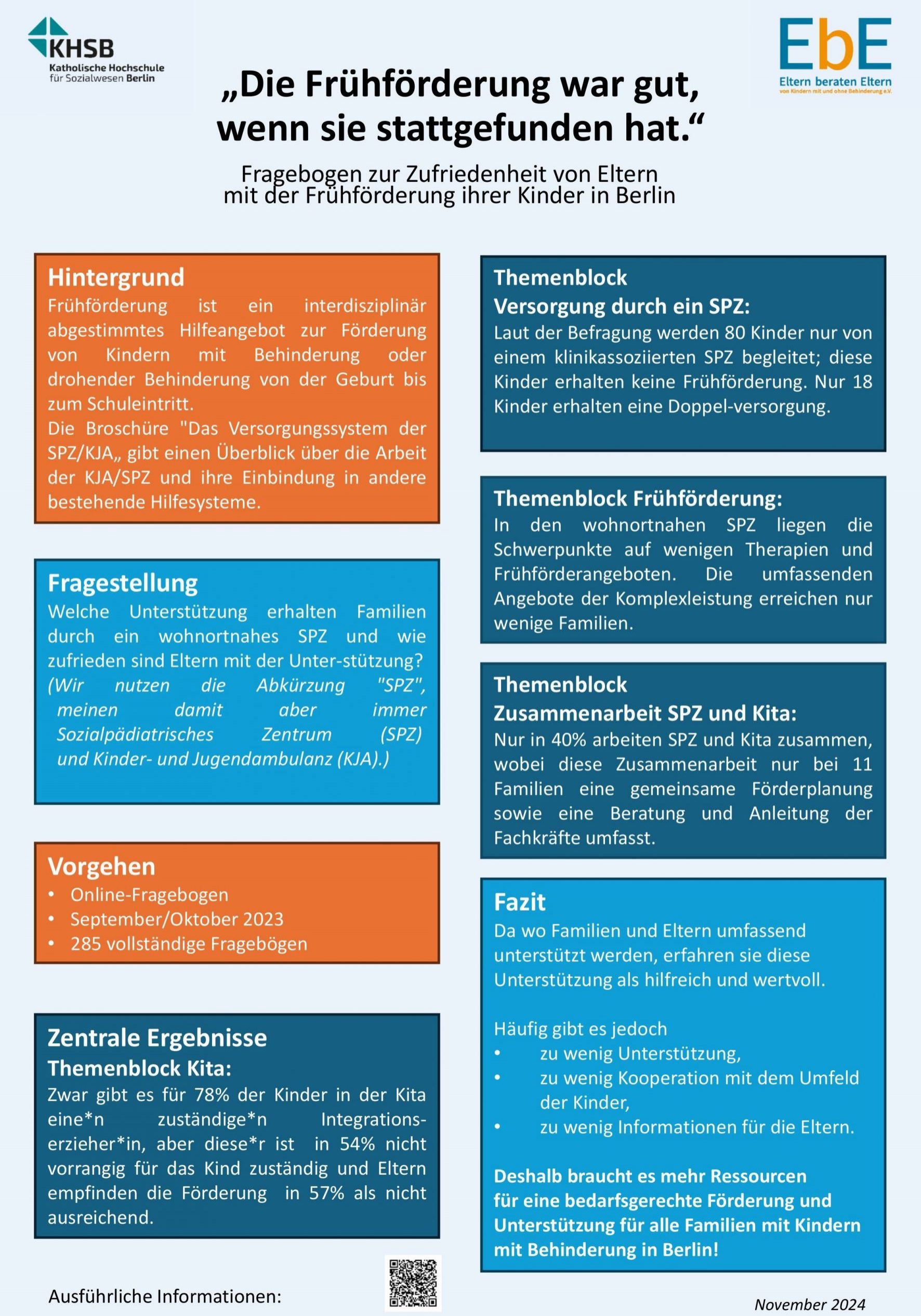 Poster Frühförderung EbE_KHSB